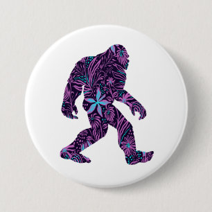 BLOEMEN BIGFOOT RONDE BUTTON 7,6 CM