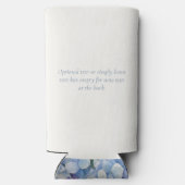 Bloemen Blauw Hydrangea Evenement Bruiloft (Achterkant)