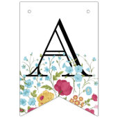  bloemen blij met Birthday Banner (Derde vlag)