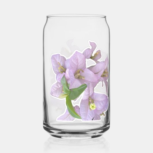 Bloemen Blikvorm Glas (Voorkant)
