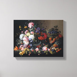 Bloemen bloem kunstbloemen canvas afdruk