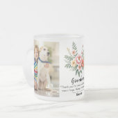 Bloemen Bloem Moederdag Granma Cadeaucombo Matglas Koffiemok (Voorkant links)