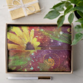 Bloemen Bloemen Abstracte Art Decoupage Tissuepapier (Geschenk)
