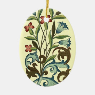 Bloemen Bloemen Bloemen Behang Art Nouveau  Keramisch Ornament