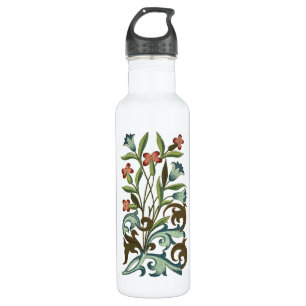 Bloemen Bloemen Bloemen Behang Art Nouveau  Waterfles