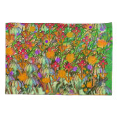 Bloemen Bloemen Bloemen Standaard Kussensloop (Achterkant)