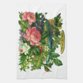 bloemen, bloemen, bloemen theedoek (Verticaal)