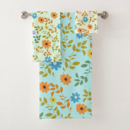 Bloemen  bloemen cottagecore bad handdoek