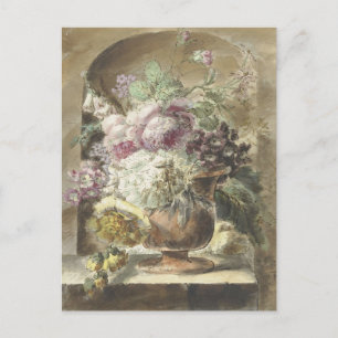 Bloemen (Bloemen) door Pieter Van Loo Briefkaart