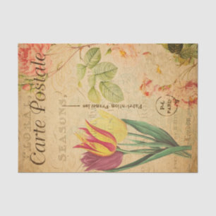  bloemen, bloemen en tulpen tissuepapier