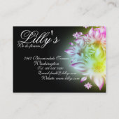 Bloemen bloemenwinkel Visitekaartje (Achterkant)