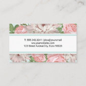 Bloemen | Bloemist achtergrond Visitekaartje (Achterkant)