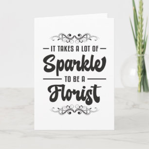 Bloemen Bloemist Planten Tuinman Grappig geschenk Kaart