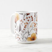Bloemen Bloempatroon Sublimatie-95653 Koffiemok (Voorkant links)