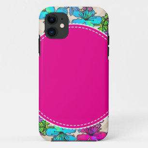 bloemen bloemrijke ranken kleurrijke chic elegante iPhone 11 hoesje