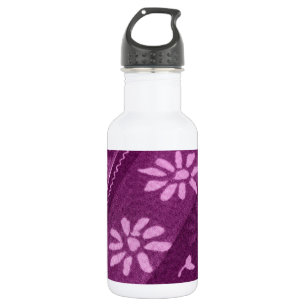 Bloemen Bloesems Ranken Paars Roze Feest Waterfles