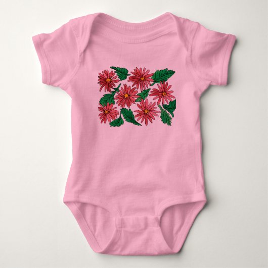 Bloemen Body Romper (Voorkant)
