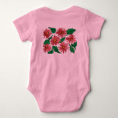 Bloemen Body Romper (Achterkant)