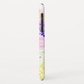 bloemen Boho Floral Waterverf Design Case-Mate iPhone Case (Achterkant/links)