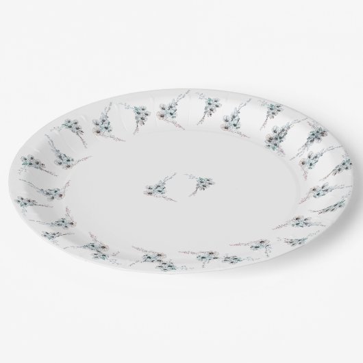 Bloemen bord (Gekanteld)