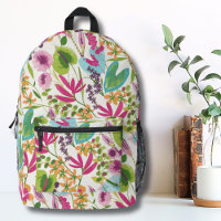 Bloemen Botanische Patroon Meisjes