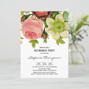 Bloemen Botanische Pensioen Partij Kaart