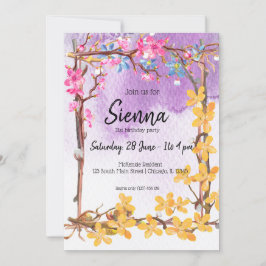 Bloemen bouquet voor alle gelegenheden kaart