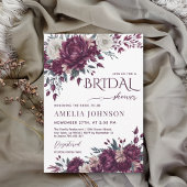 Bloemen Bourgogne Cream Love in Bloom Vrijgezellen Kaart