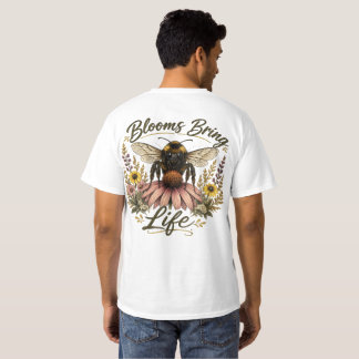 Bloemen Brengen Leven T-shirt