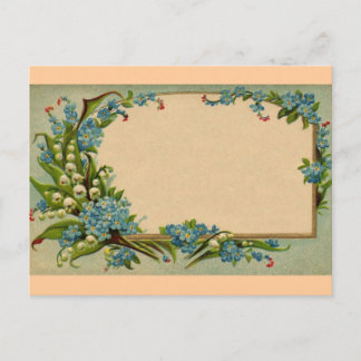 bloemen briefkaart