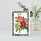 Bloemen Briefkaart (Staand voorkant)