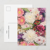Bloemen Briefkaart (Voorkant / Achterkant)
