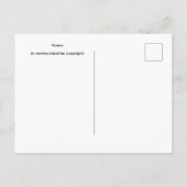 Bloemen Briefkaart (Achterkant)