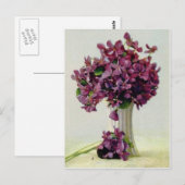 Bloemen Briefkaart (Voorkant / Achterkant)