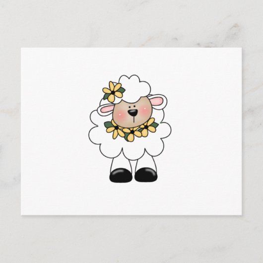 bloemen briefkaart (Voorkant)