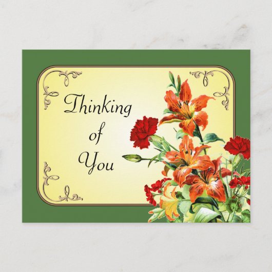 bloemen briefkaarten (Voorkant)