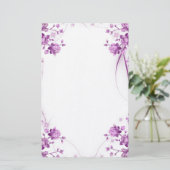 Bloemen Briefpapier (Staand voorkant)