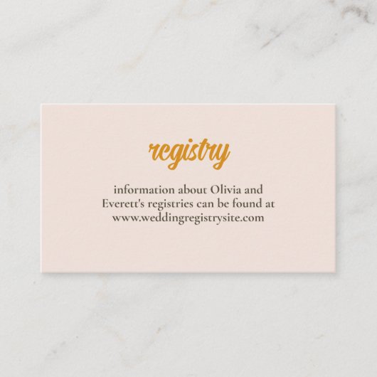 Bloemen Bruids Douche Uitnodiging Insert (Voorkant)