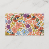 Bloemen Bruids Douche Uitnodiging Insert (Achterkant)