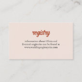 Bloemen Bruids Douche Uitnodiging Insert (Voorkant)