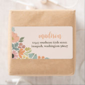 Bloemen Bruids Douche Uitnodiging Insert Etiket (Insitu)