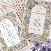  Bloemen Bruiloft Dusty Blue Programma