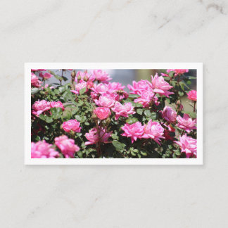 Bloemen Buiten Bedrijfskaart Visitekaartje