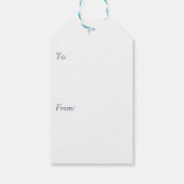 Bloemen Cadeaulabel (Achterkant)