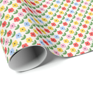 Bloemen Cadeaupapier