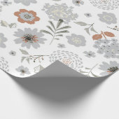 Bloemen Cadeaupapier (Hoek)