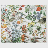 bloemen cadeaupapier (Vlak)