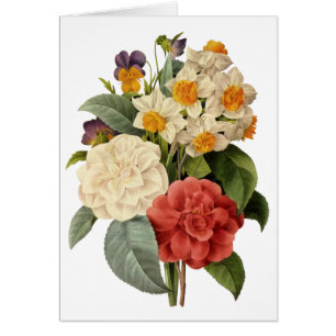  bloemen, Camellias en Narcissus, Redoute