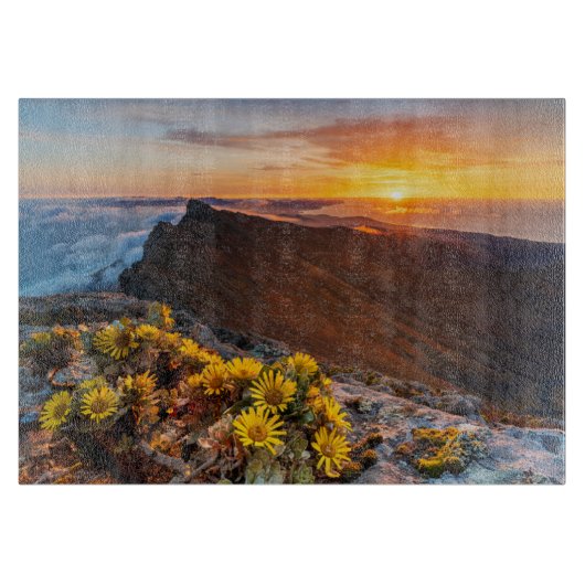 Bloemen | Canarische Eilanden, Spanje Snijplank (Voorkant)