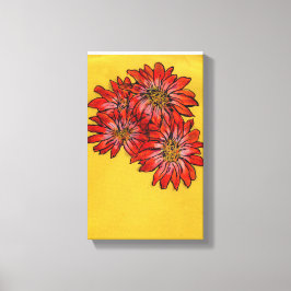 Bloemen Canvas Afdruk